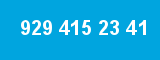 929 415 23 41 929 415 23 41